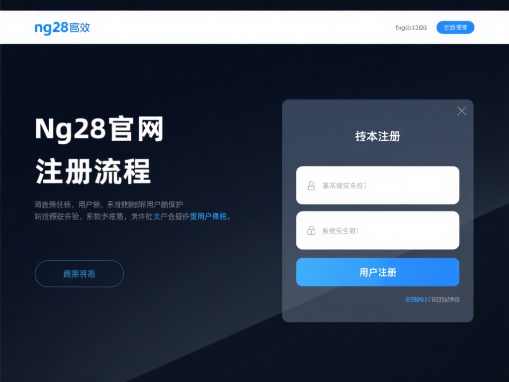 如何在NG28官网注册并顺利开始使用教程